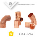 EM-F-B214 Manufacturers copper tee pipe fittings